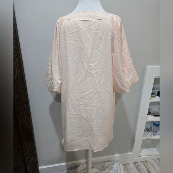 CIEBON Krista Minidress NWOT size Medium Pink/Cream - Picture 3 of 4